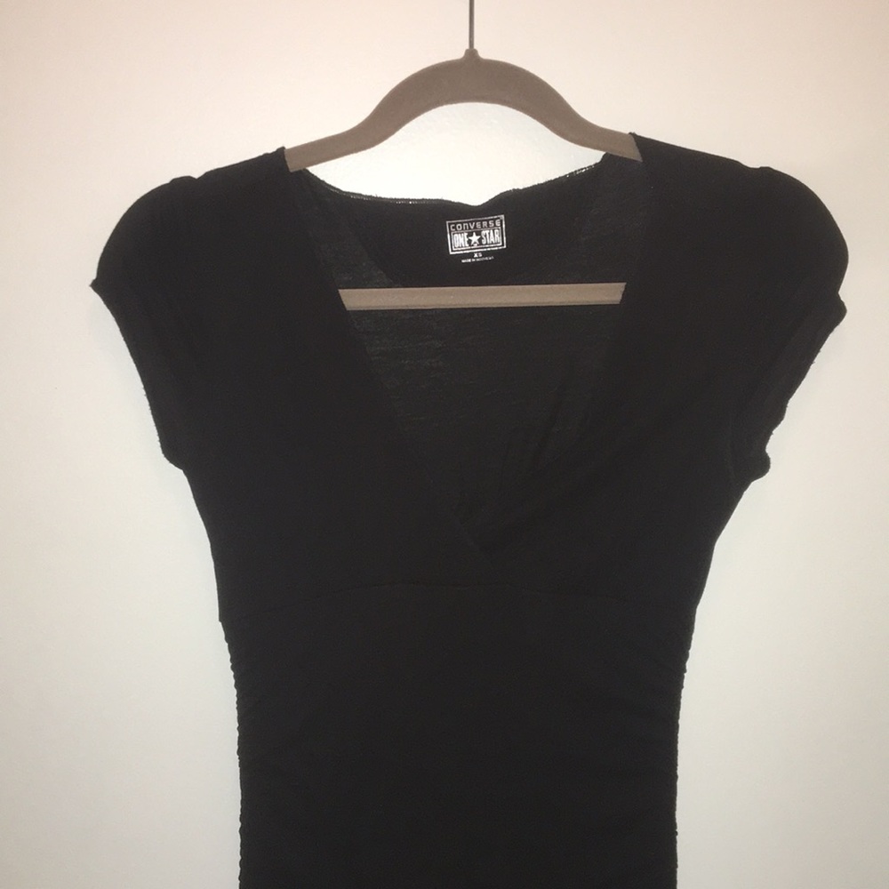 Black casual dress